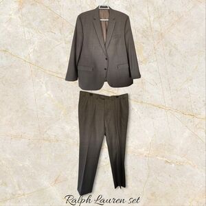 Ralph Lauren Men's Brown Suit Set